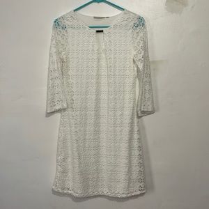 Size S Women's Maria Gabrielle White Cut Out Dress